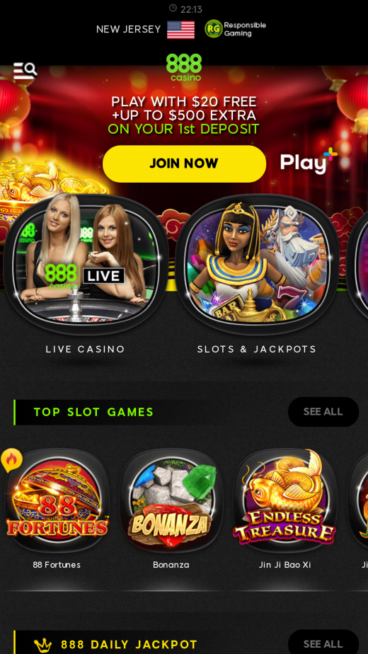 888 casino app