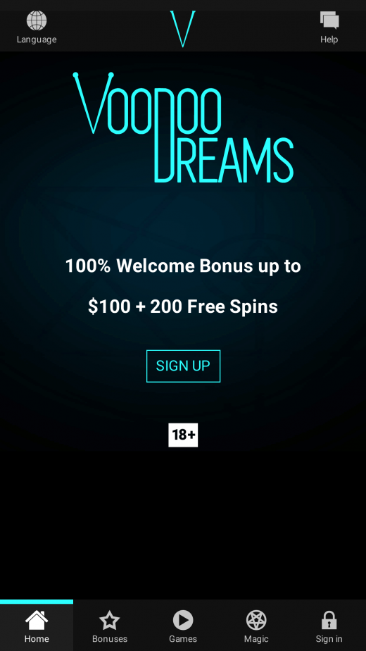 voodoo dreams best casino bonus